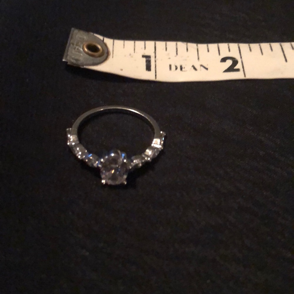 Moissanite Pigeon Egg Ring